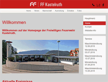 Tablet Screenshot of ffkastelruth.com